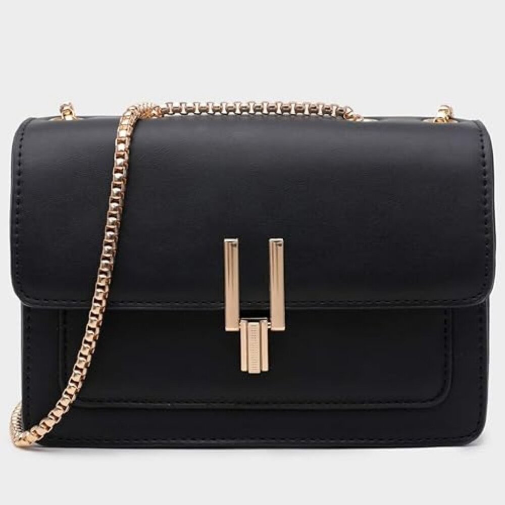 Color-Block Crossbody Bags for Women Leather Cross Body Purses Cute Designer Han
